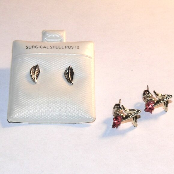 Lot of 21 Pairs of Earrings for Pierced Ears Never Used pre-1999 - Picture 8 of 12